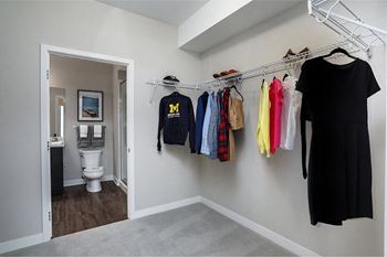 Walk-in closets (select apartments)
